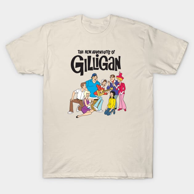 The New Adventures of Gilligan Cartoon T-Shirt by Chewbaccadoll